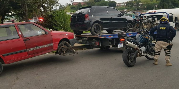 PRF apreende 12 motos e 4 carros durante “Operação Duas Rodas” em VR e BP