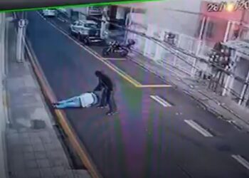 Vídeo mostra Cristyan sendo assassinado em Resende