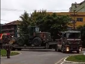 Exército vai restabelecer o tráfego na Rio Santos, diz Comando Militar do Leste