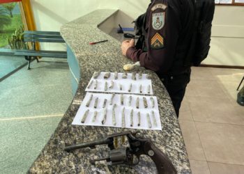 Menores são apreendidos com arma e drogas na Vila Maria