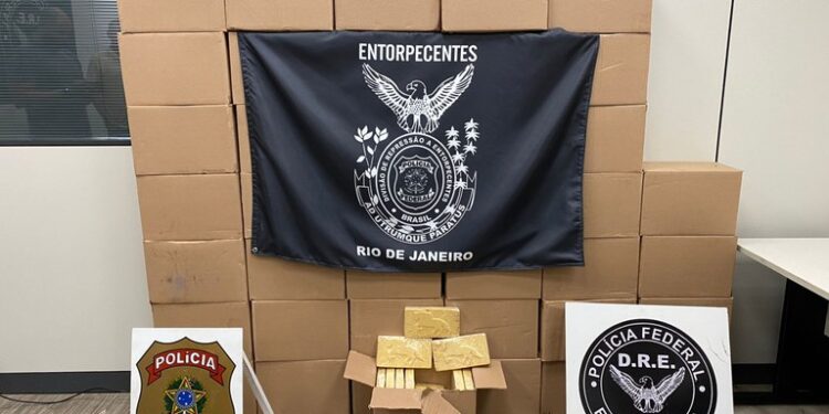 PF prende homem com 800kg de pasta base de cocaína em Piraí