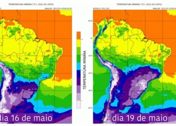 Frio deve ser intenso no Sul do Estado na próxima semana