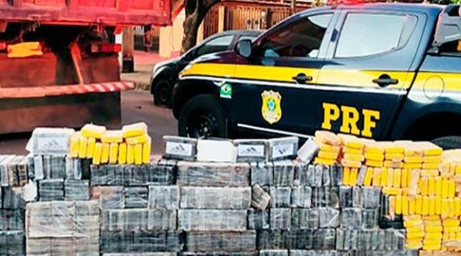 PRF registra apreensão recorde de cocaína em 2021