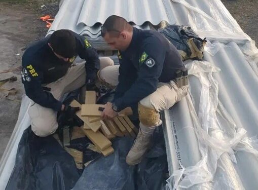 PRF apreende 7,6 toneladas de maconha em Três Rios