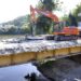 Ponte do Fórum de Barra Mansa começa a ser demolida