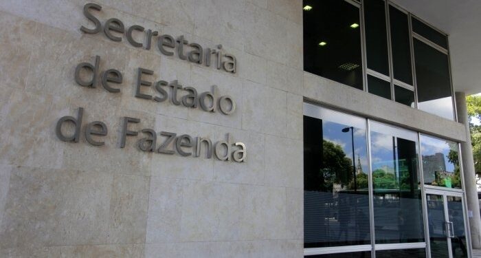 Legenda: Secretaria de Estado de Fazenda