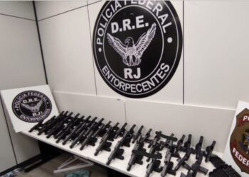 PF prende homem com 51 pistolas em Piraí