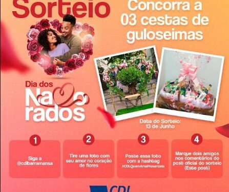 Comércio de Barra Mansa otimista com o Dia dos Namorados