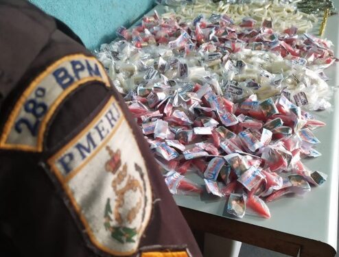 PM prende casal com munições e grande quantidade drogas no Açude