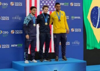 Atletas de Piraí conquistam medalhas de bronze no Pan-americano de Ginástica de Trampolim