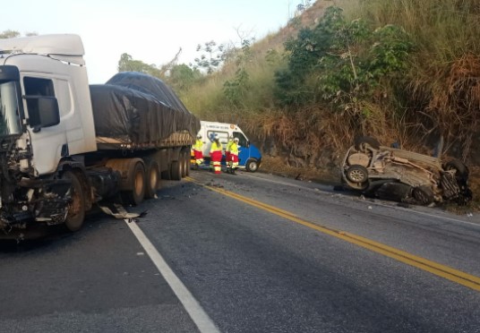 Identificado morador de Volta Redonda que morreu em acidente na BR-393