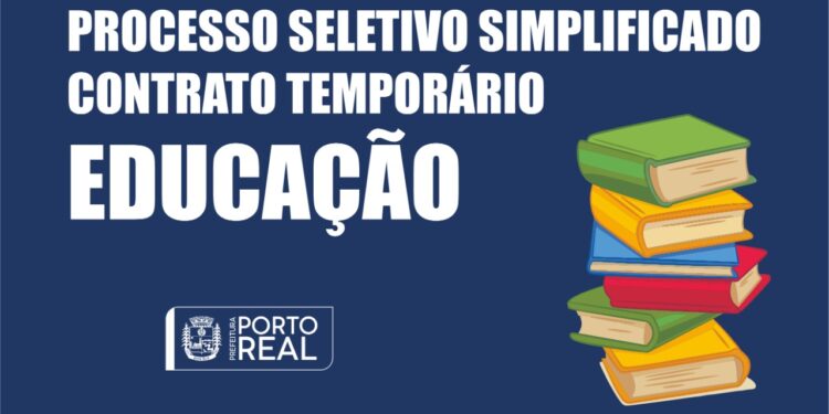 Educação: Encerra nesta quinta as inscrições para processo seletivo de Porto Real