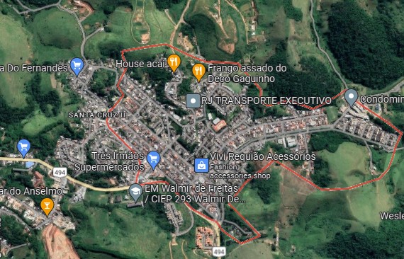 Tráfico sofre grande prejuízo no Santa Cruz