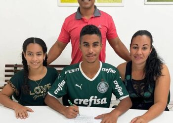 David Kauã, do Resende, tem parte dos direitos econômicos adquiridos pelo Palmeiras