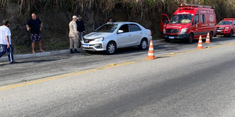 Acidente na Via Sergio Braga deixa homem ferido
