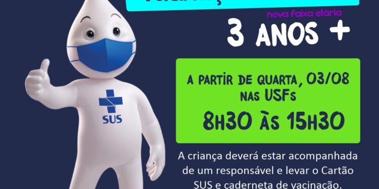 Porto Real realiza Campanha de Multivacinação para crianças nesta quarta