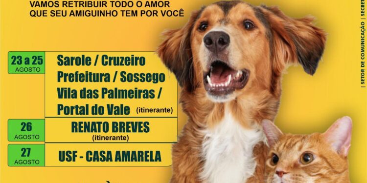 Piraí realiza campanha de vacinação antirrábica