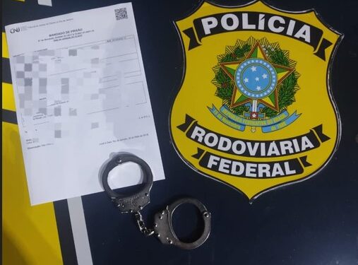 Condenado por tráfico é preso pela PRF durante fiscalização em Piraí