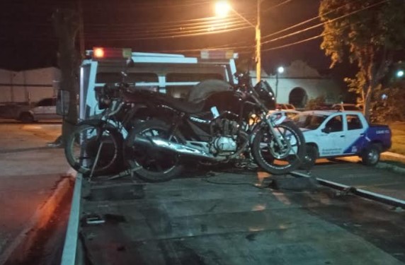 GM e PM recolhem motos barulhentas das ruas de Barra Mansa