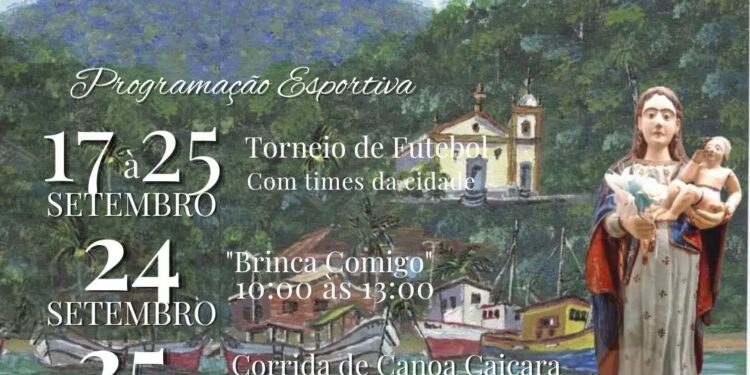 Veja a Programação Cultural da Festa de Nossa Senhora dos Remédios em Paraty