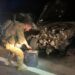 “Traficantes azarados” são presos com 30kg de maconha após acidente em BM