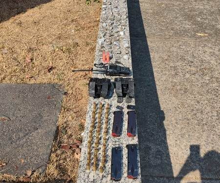 PM apreende munições e drogas após troca de tiros em Resende