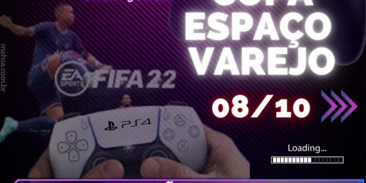 Espaço Varejo abre inscrições para 1ª Copa Fifa para PS4 em BM