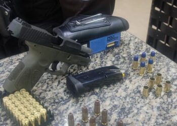 Polícia Militar apreende arma e munição na Vila Maria, em Barra Mansa