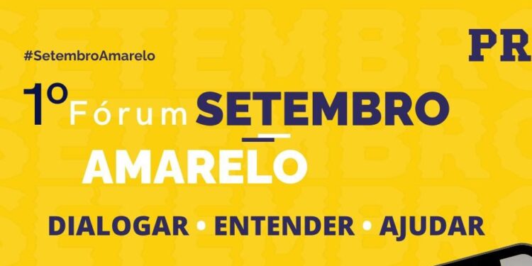 PRF realiza 1º Fórum Setembro Amarelo nesta terça