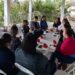 Prefeito Mario Esteves comemora com a equipe de ESF de Dorândia os bons resultados