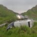 Colisão entre carro e Kombi deixa feridos na Rodovia do Contorno, em VR