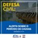 Barra do Piraí em alerta por conta das chuvas em Rio Claro