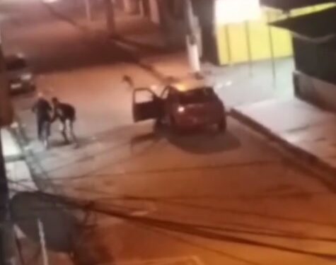 Vídeo mostra homem perseguindo mulher em Angra dos Reis