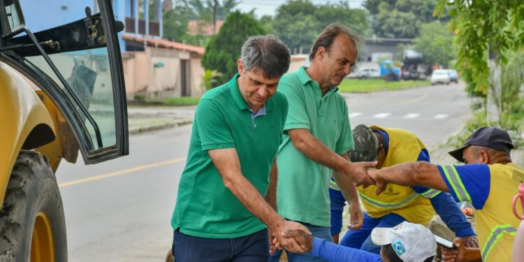 Prefeito de Porto Real realiza vistoria técnicas em obras de parceria com o Estado