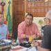 Segurança pública em Paraty é pauta de reunião entre Gustavo Tutuca, Coronel Henrique e Luciano Vidal