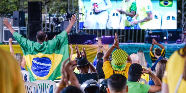 Brasil x Suíça: Barra Mansa terá telão e shows nesta segunda-feira