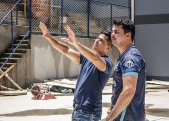 Barra do Piraí avança na construção de ginásio poliesportivo do Areal