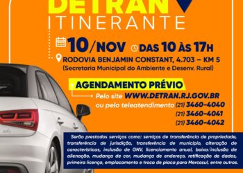Pinheiral terá vistoria itinerante do Detran