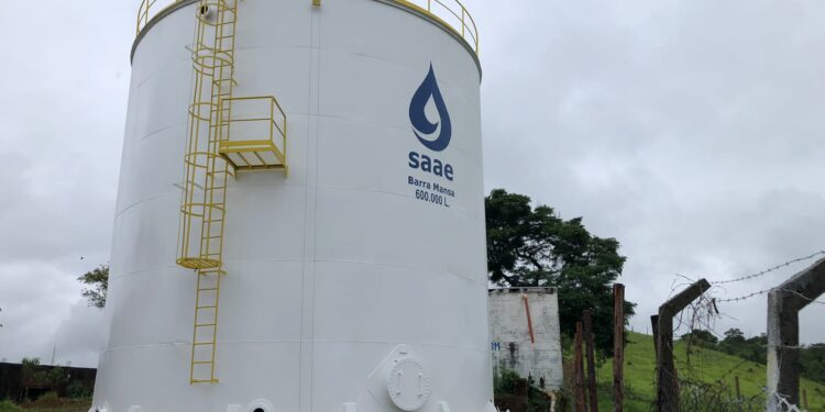 Saae-BM inicia fase final de modernização do reservatório de água no Getúlio Vargas