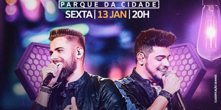 Dupla Zé Neto e Cristiano agita Barra Mansa em janeiro