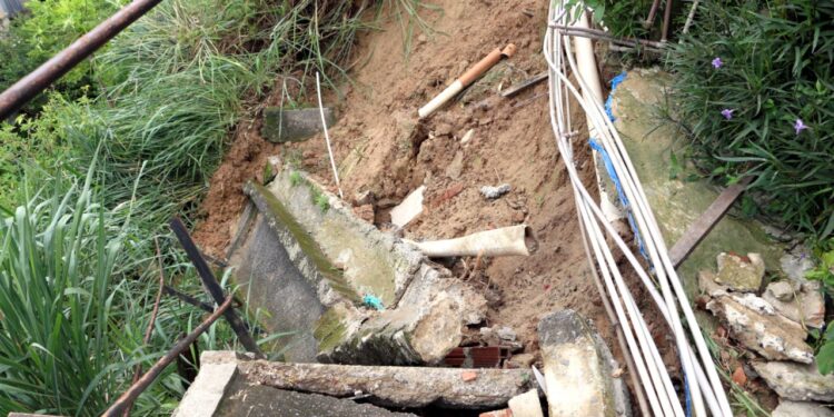 Barra Mansa em alerta para riscos de deslizamentos no período de chuvas