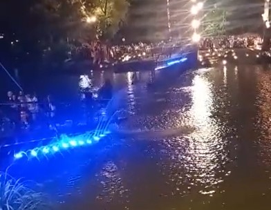 Quatro pessoas ficam feridas após ponte desabar no Lago Javary