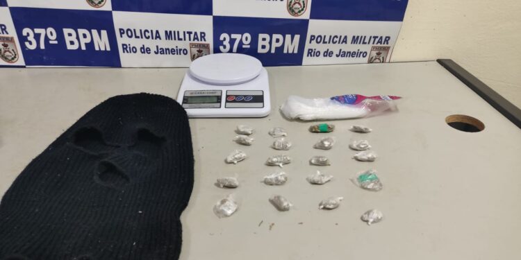 Polícia Militar atua em dois casos de apreensão de drogas em Resende