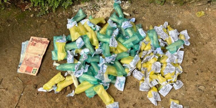 Homem é preso com grande quantidade de drogas em Volta Redonda