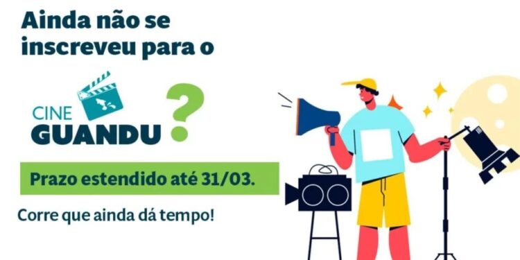 Inscrições para o concurso Cine Guandu são prorrogadas até março