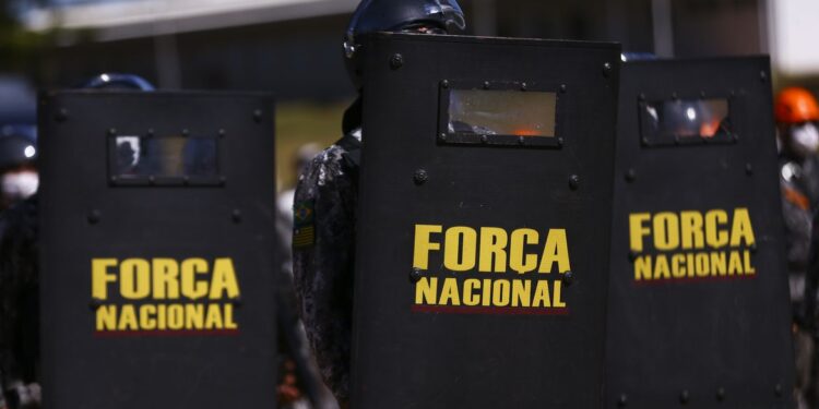Policiais Militares de oito estados se juntam à Força Nacional em Brasília