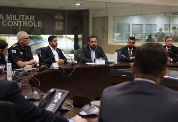 Governador do Rio se reúne para discutir atos antidemocráticos