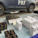 PRF apreende 80 frascos de anabolizantes na Dutra, em Resende
