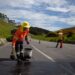 DER-RJ implanta redutores de velocidade na Rodovia do Contorno, em Volta Redonda