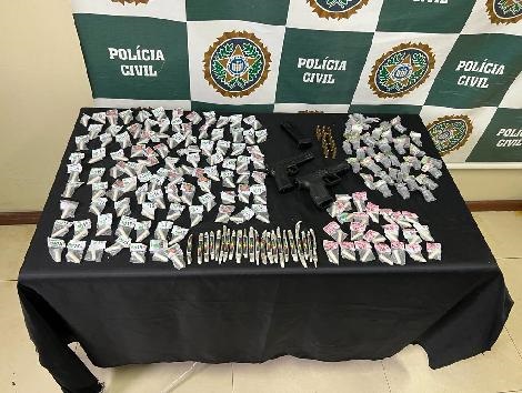 Traficantes envolvidos em homicídio e tentativa de homicídio são presos em Valença
